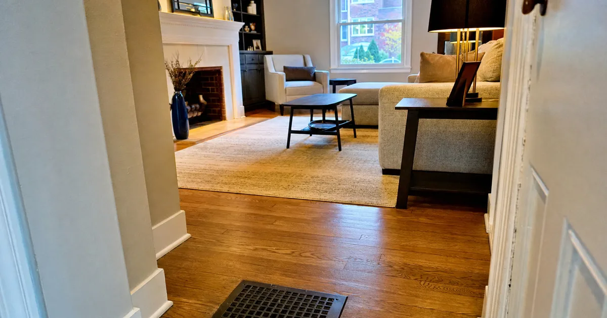 A Home Air Vent And Ductwork — Houston, TX